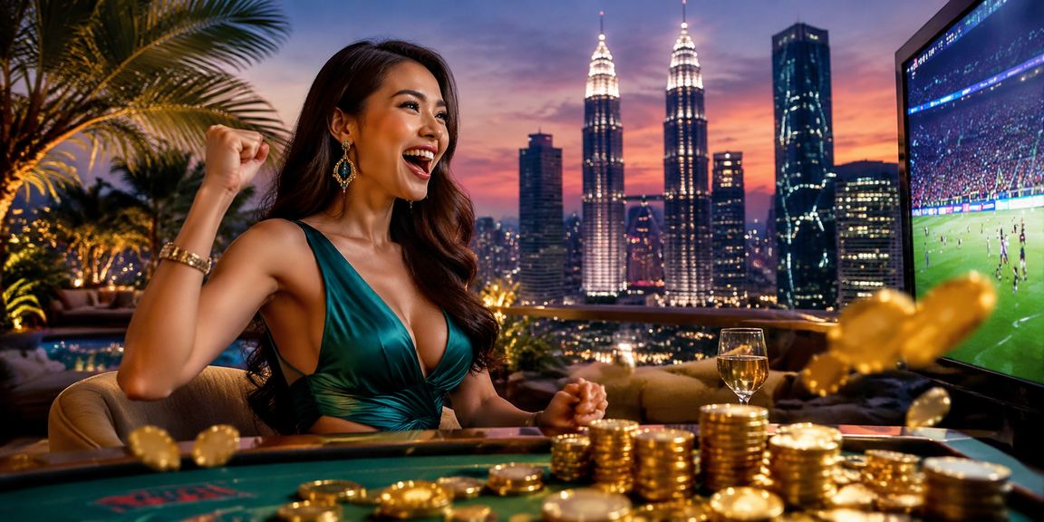 Permainan baccarat bergaya Melayu di Kuala Lumpur kasino dalam talian