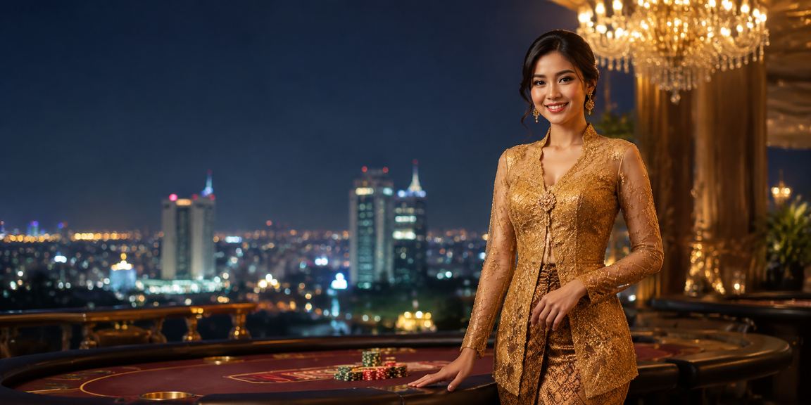 Permainan poker dan blackjack bergaya kebaya di Seremban Malaysia